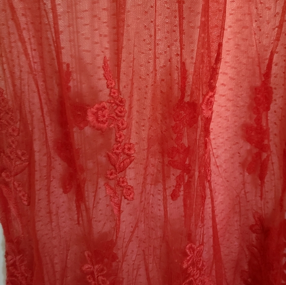 Rare Sold Out! Free People Candela Stella Lace Maxi Dress L - Picture 7 of 12